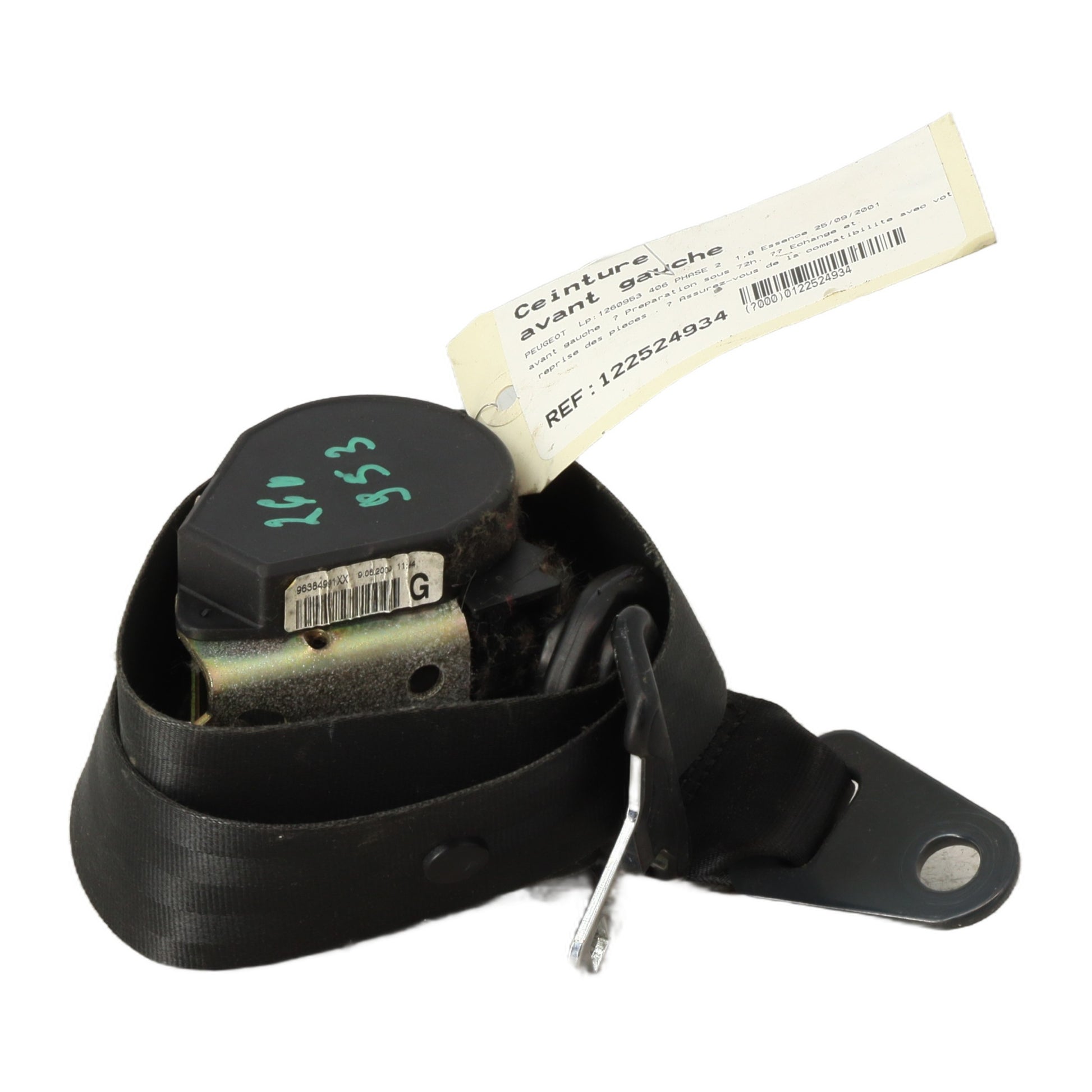 Ceinture avant gauche
