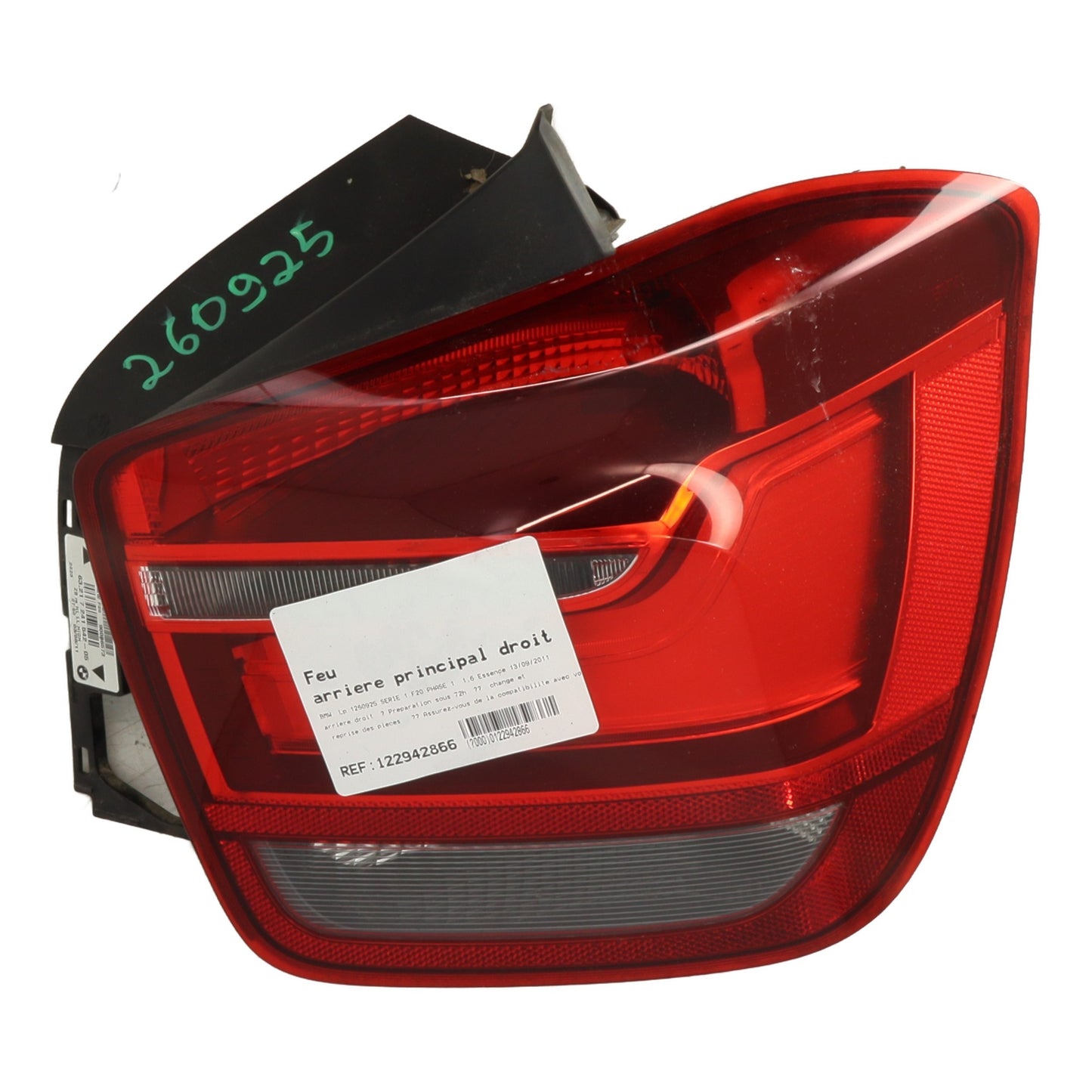 Feu arriere principal droit (feux) - BMW SERIE 1 F20 PHASE 1
