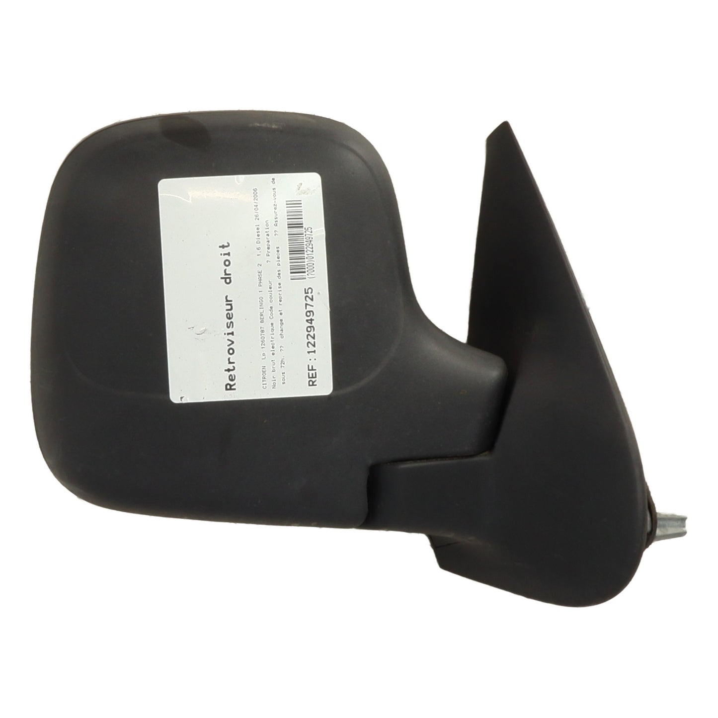 Retroviseur droit - CITROEN BERLINGO 1 PHASE 2 (2006)