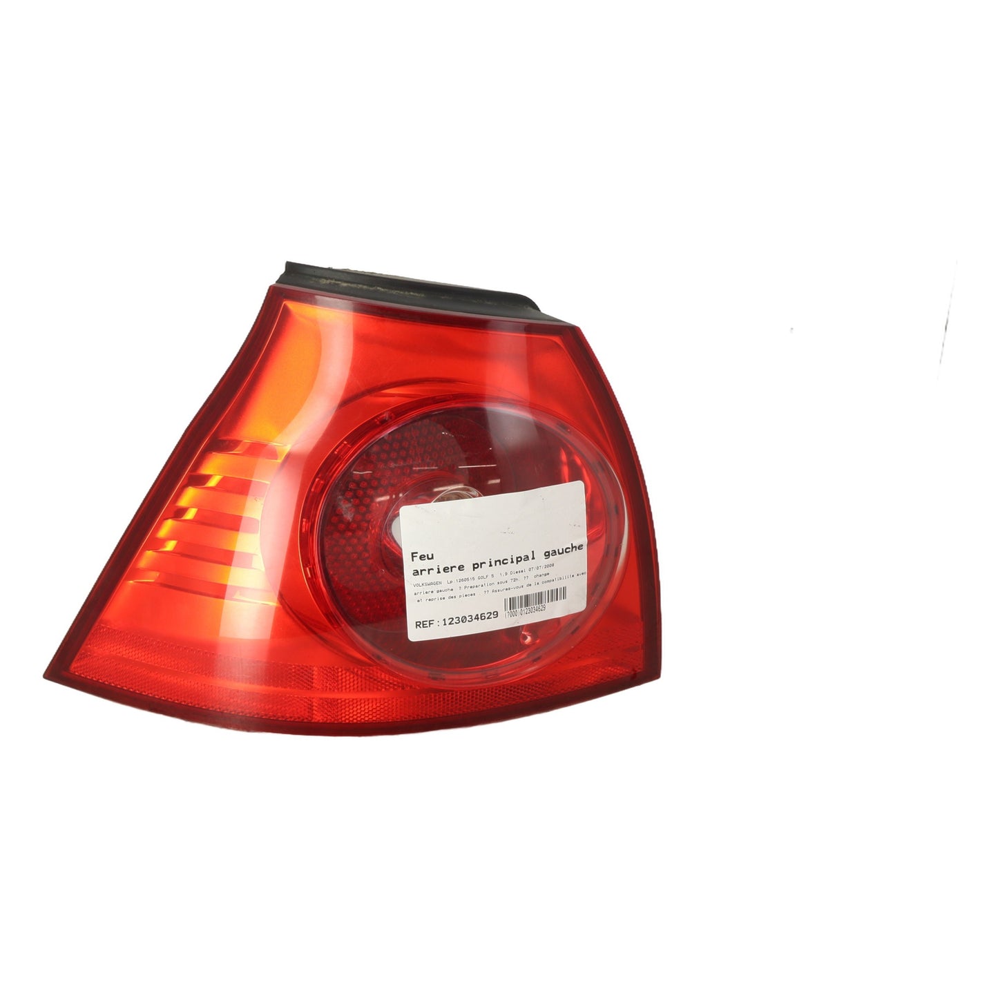 Feu arriere principal gauche (feux) - VOLKSWAGEN GOLF 5