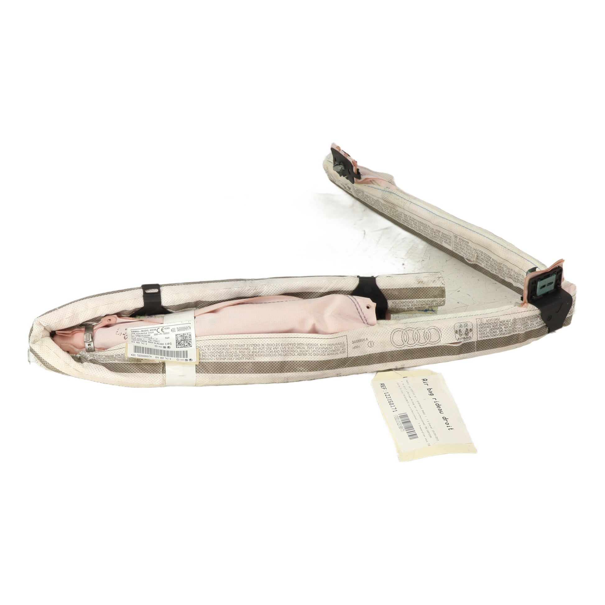 Air bag rideau droit