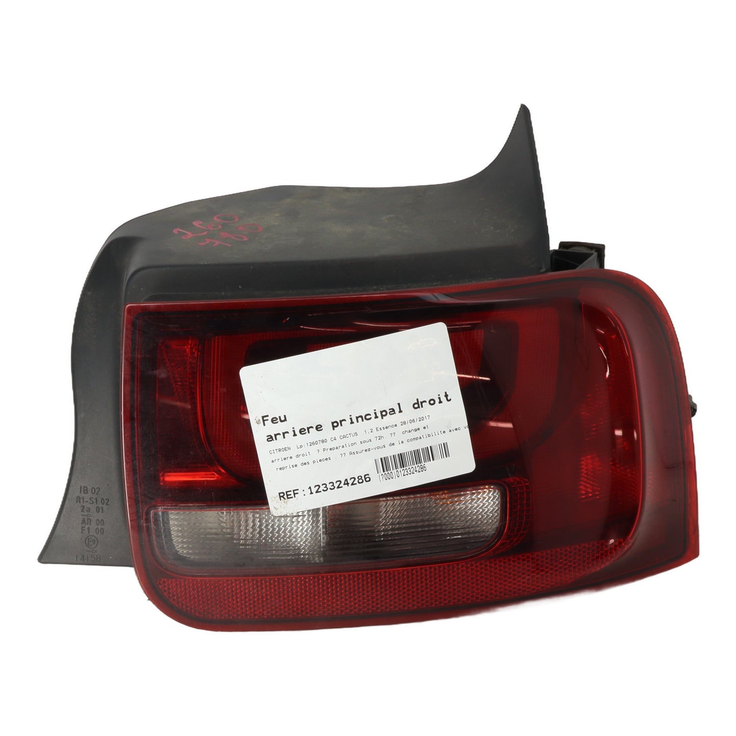 Feu arriere principal droit (feux) - CITROEN C4 CACTUS
