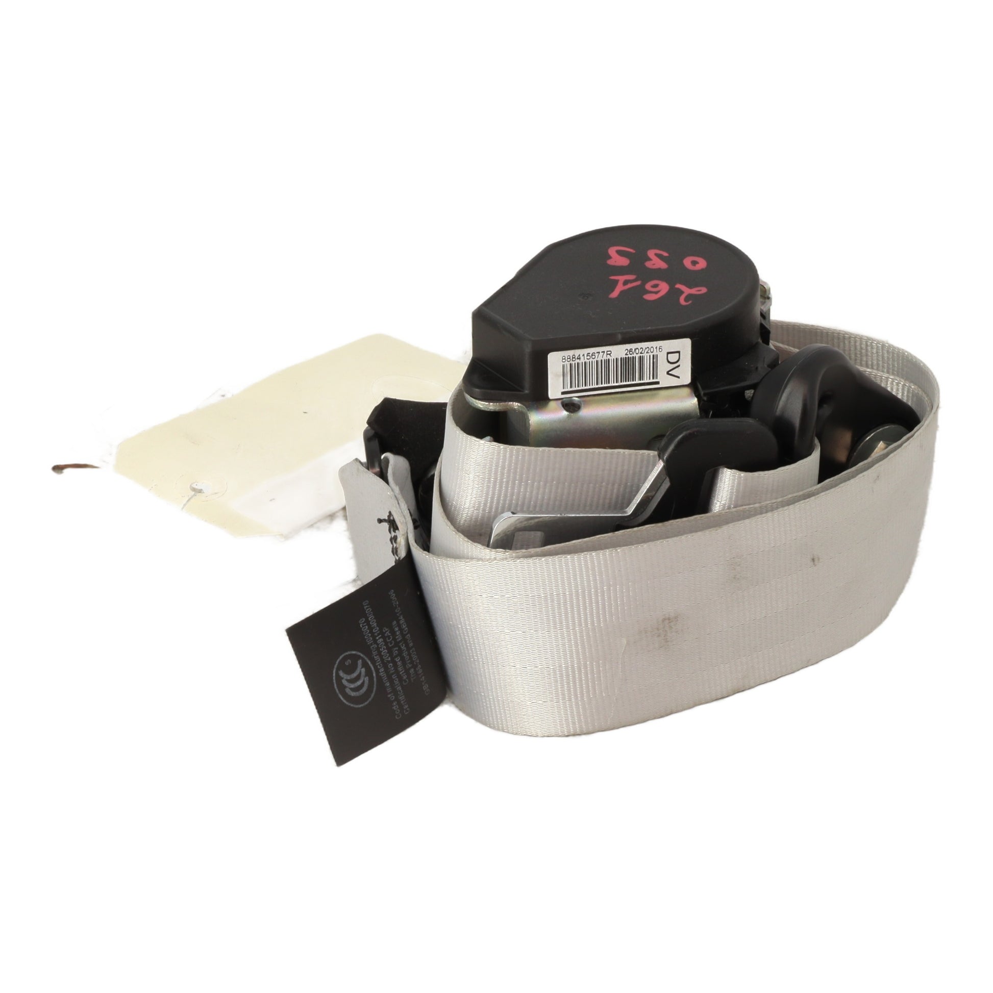 Ceinture arriere gauche