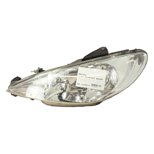 Optique avant principal gauche (feux)(phare) - PEUGEOT 206 PHASE 2 CABRIOLET