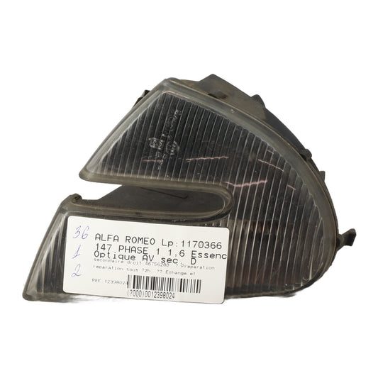 Optique avant secondaire droit (feux)(clignotant) - ALFA ROMEO 147 PHASE 1