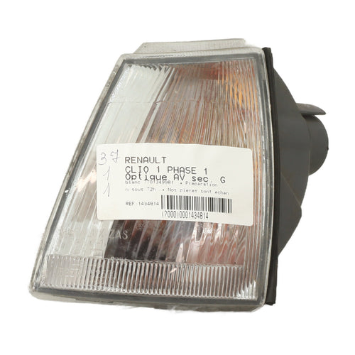 Optique avant secondaire gauche (feux)(clignotant) - RENAULT CLIO 1 PHASE 1