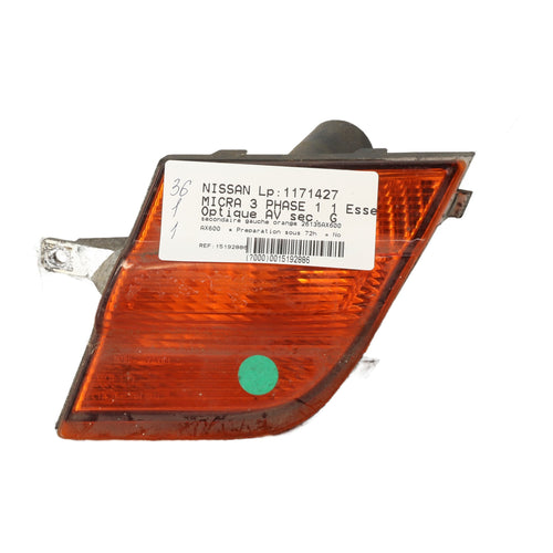 Optique avant secondaire gauche (feux)(clignotant) - NISSAN MICRA 3 PHASE 1