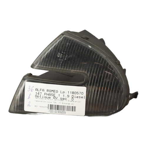 Optique avant secondaire droit (feux)(clignotant) - ALFA ROMEO 147 PHASE 1