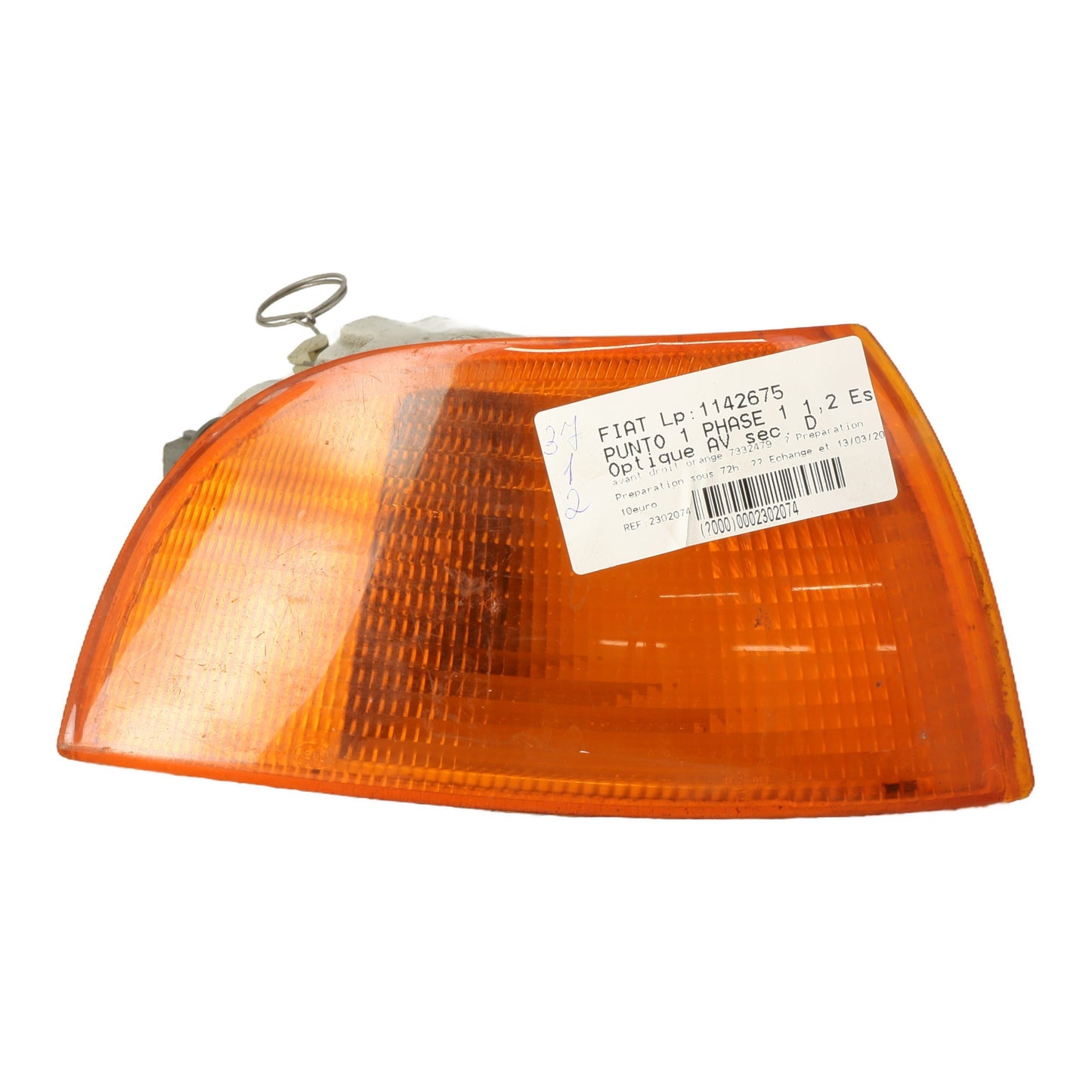 Optique avant secondaire droit (feux)(clignotant) - FIAT PUNTO 1 PHASE 1