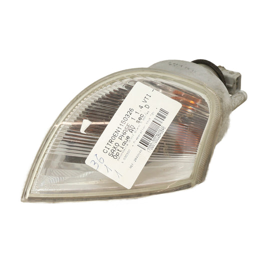 Optique avant secondaire droit (feux)(clignotant) - CITROEN SAXO PHASE 1