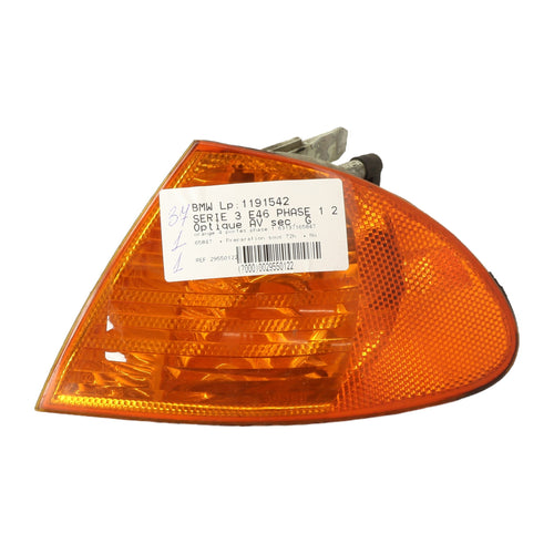 Optique avant secondaire gauche (feux)(clignotant) - BMW SERIE 3 E46 PHASE 1