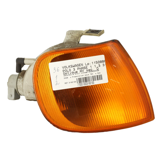 Optique avant secondaire droit (feux)(clignotant) - VOLKSWAGEN POLO 3 PHASE 1