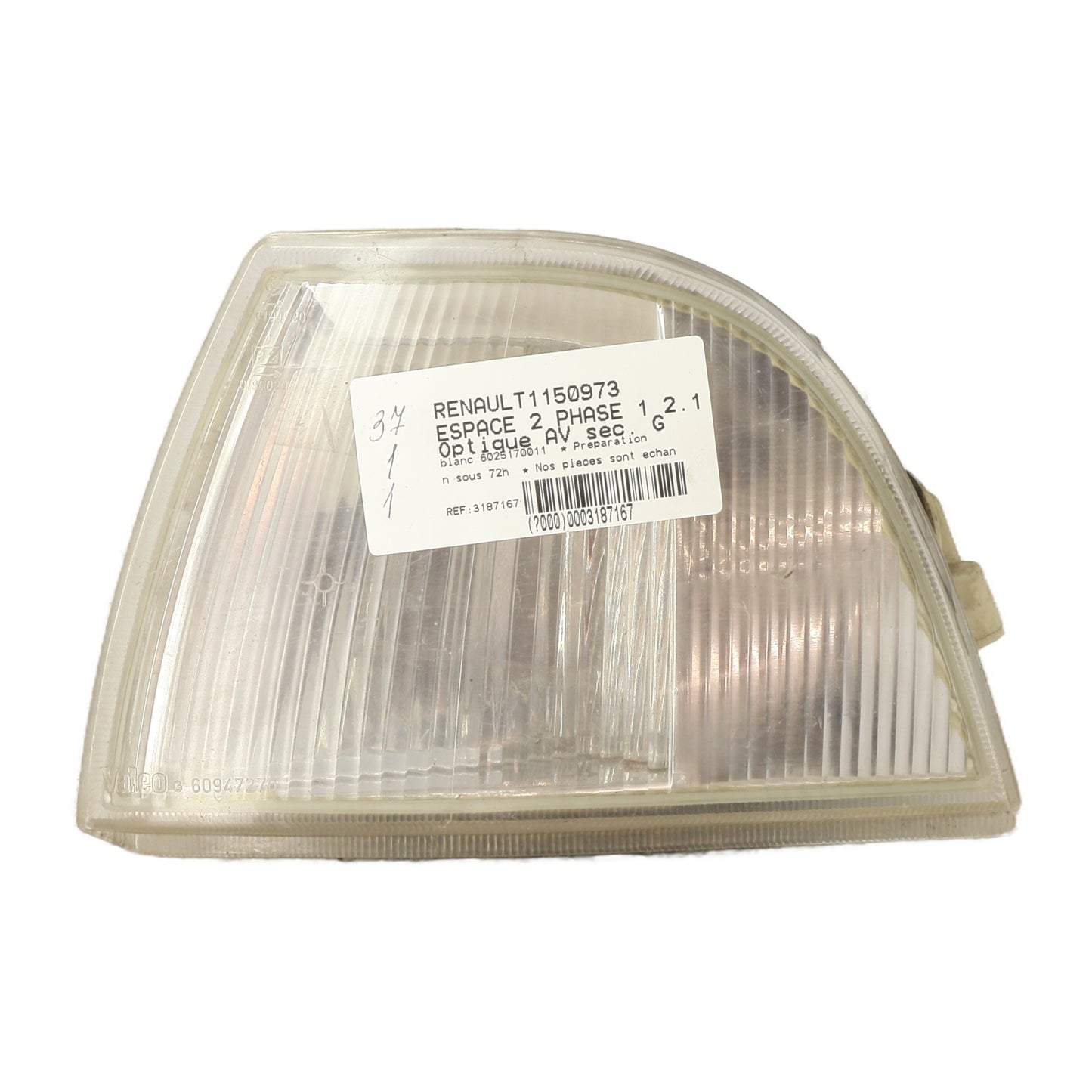 Optique avant secondaire gauche (feux)(clignotant) - RENAULT ESPACE 2 PHASE 1