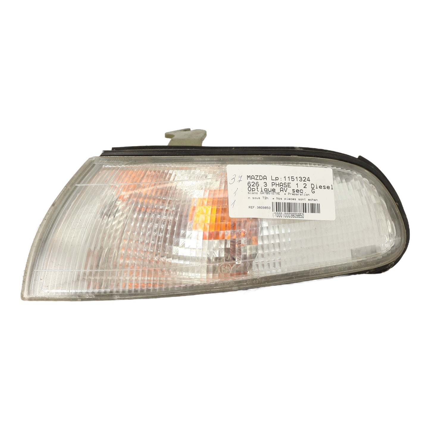 Optique avant secondaire gauche (feux)(clignotant) - MAZDA 626 3 PHASE 1