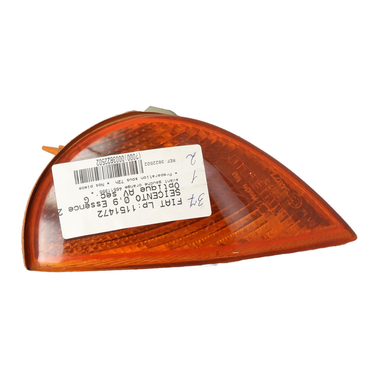 Optique avant secondaire gauche (feux)(clignotant) - FIAT SEICENTO