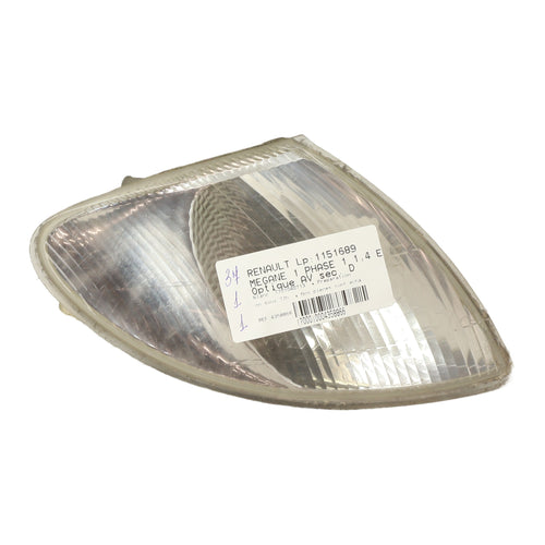 Optique avant secondaire droit (feux)(clignotant) - RENAULT MEGANE 1 PHASE 1