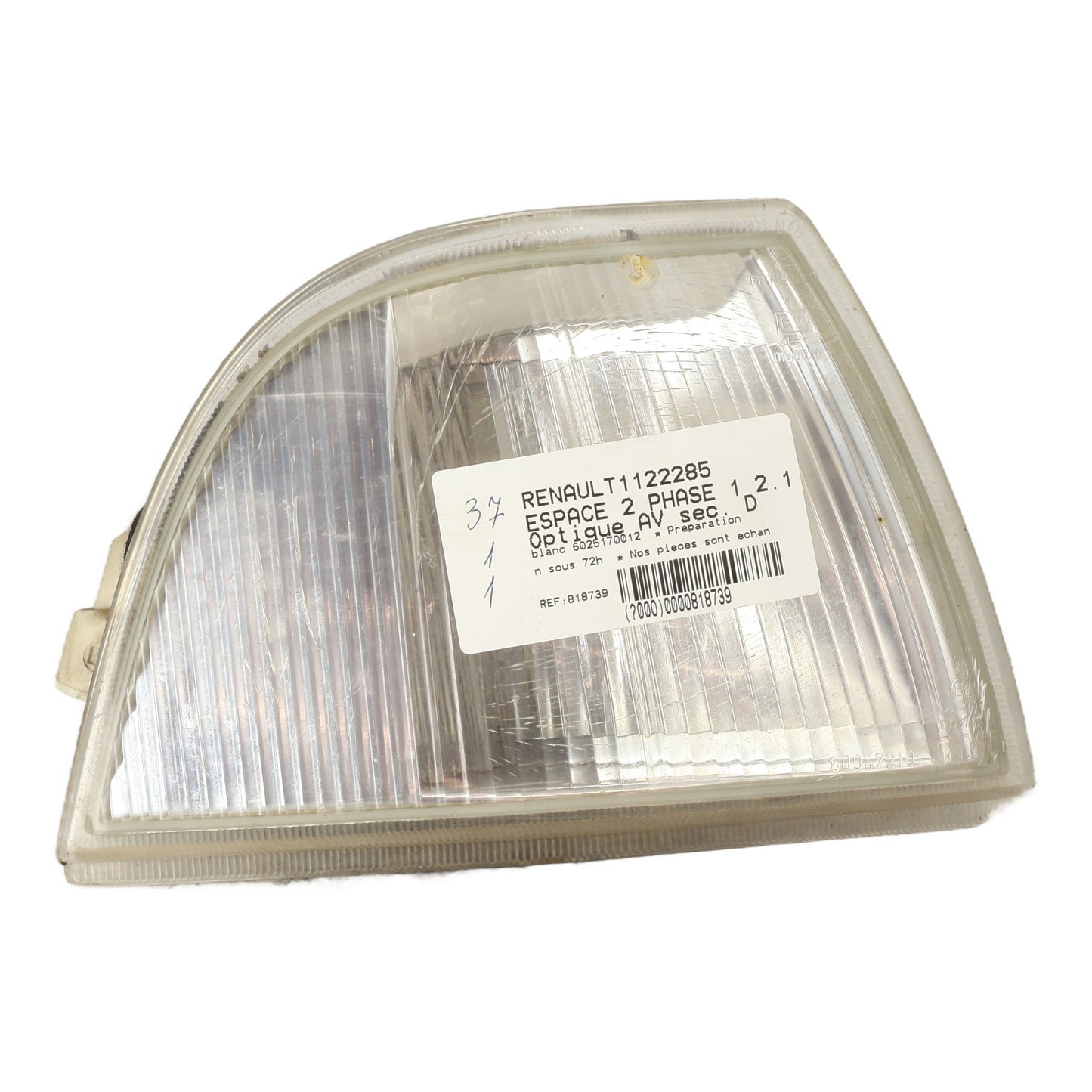 Optique avant secondaire droit (feux)(clignotant) - RENAULT ESPACE 2 PHASE 1