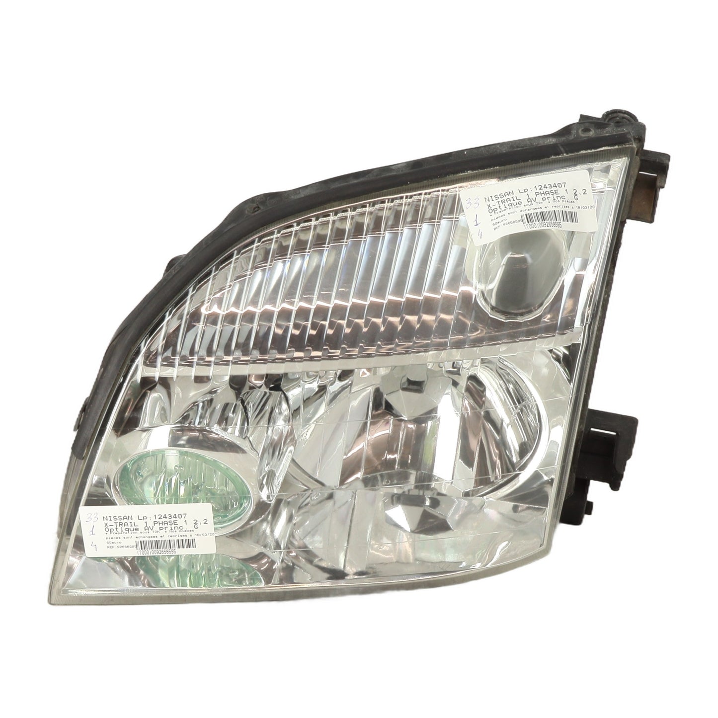 Optique avant principal gauche (feux)(phare) - NISSAN X-TRAIL 1 PHASE 1
