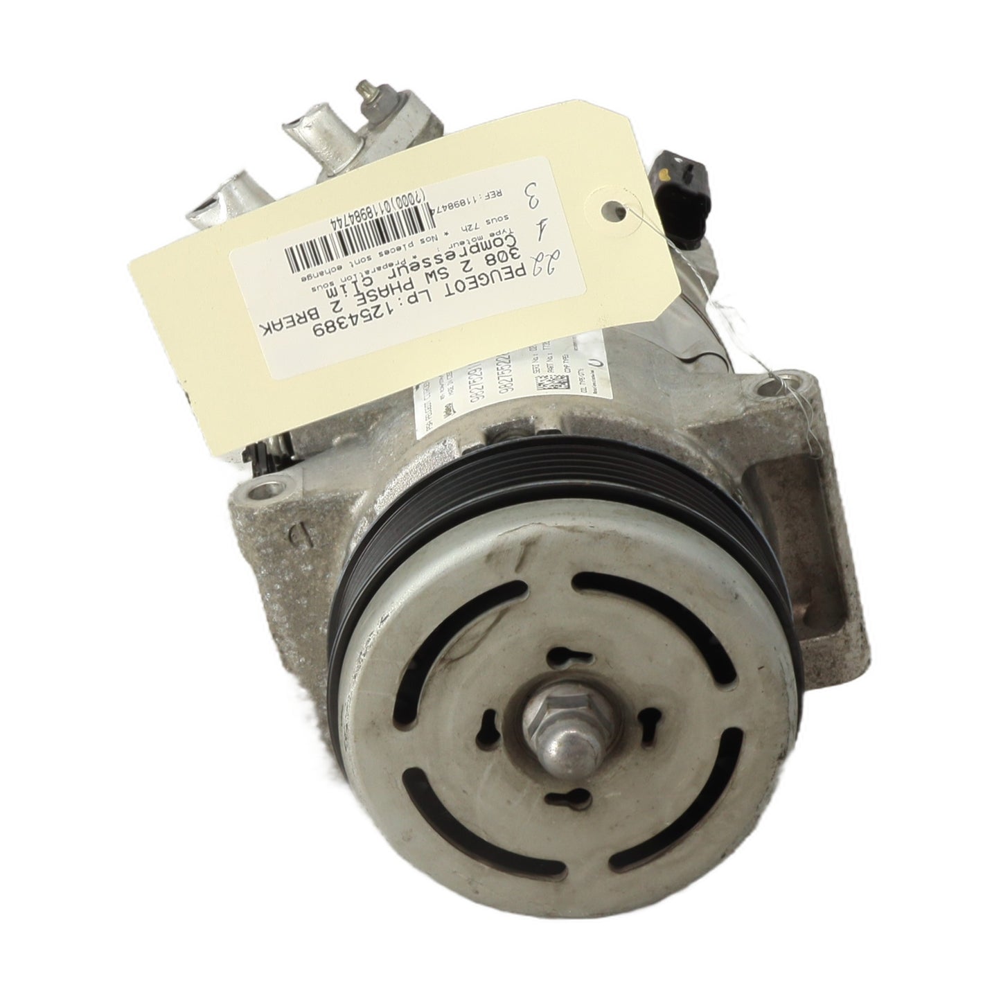 Compresseur clim - PEUGEOT 308 2 SW PHASE 2 BREAK (2020)