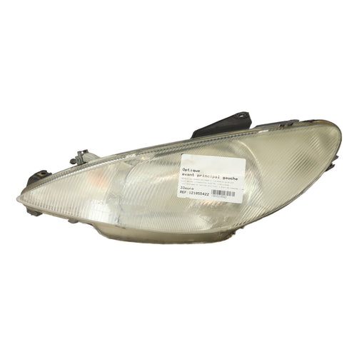 Optique avant principal gauche (feux)(phare) - PEUGEOT 206 PHASE 1