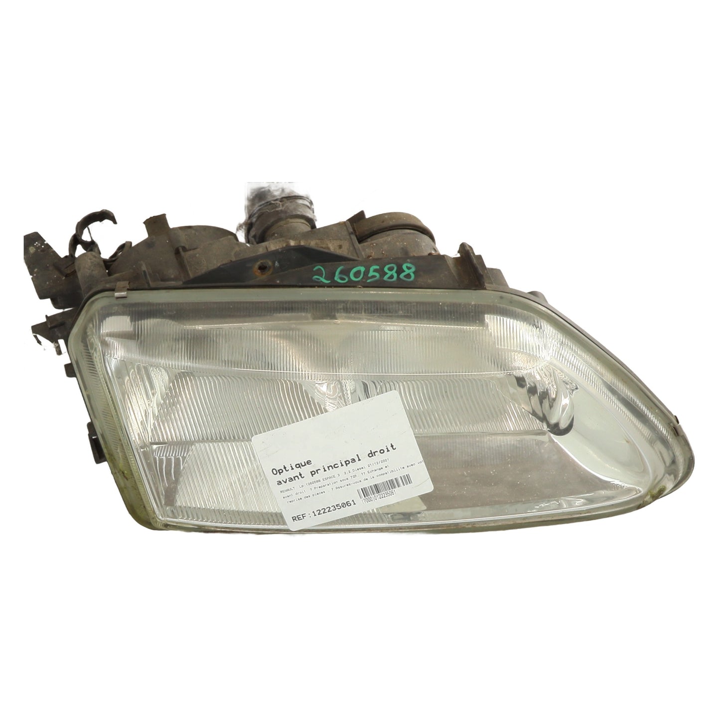 Optique avant principal droit (feux)(phare) - RENAULT ESPACE 3
