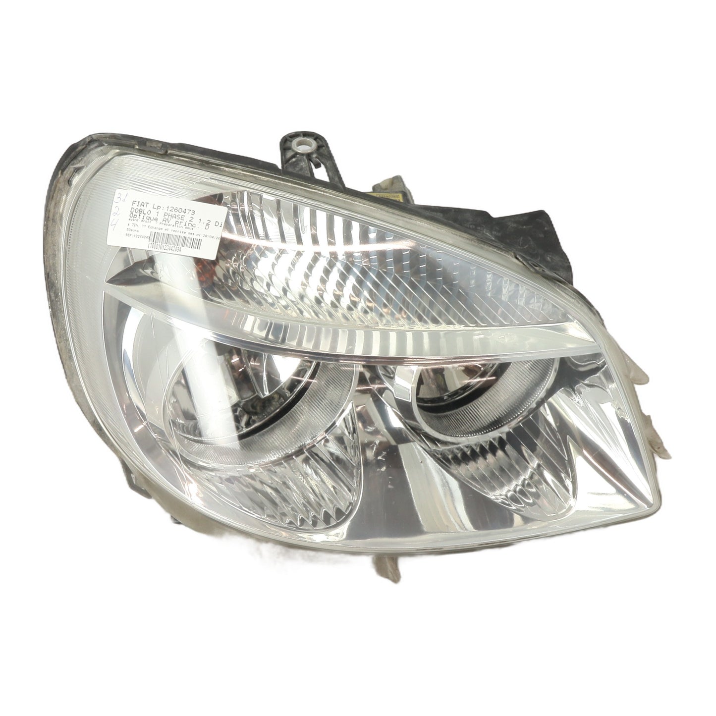 Optique avant principal droit (feux)(phare) - FIAT DOBLO 1 PHASE 2