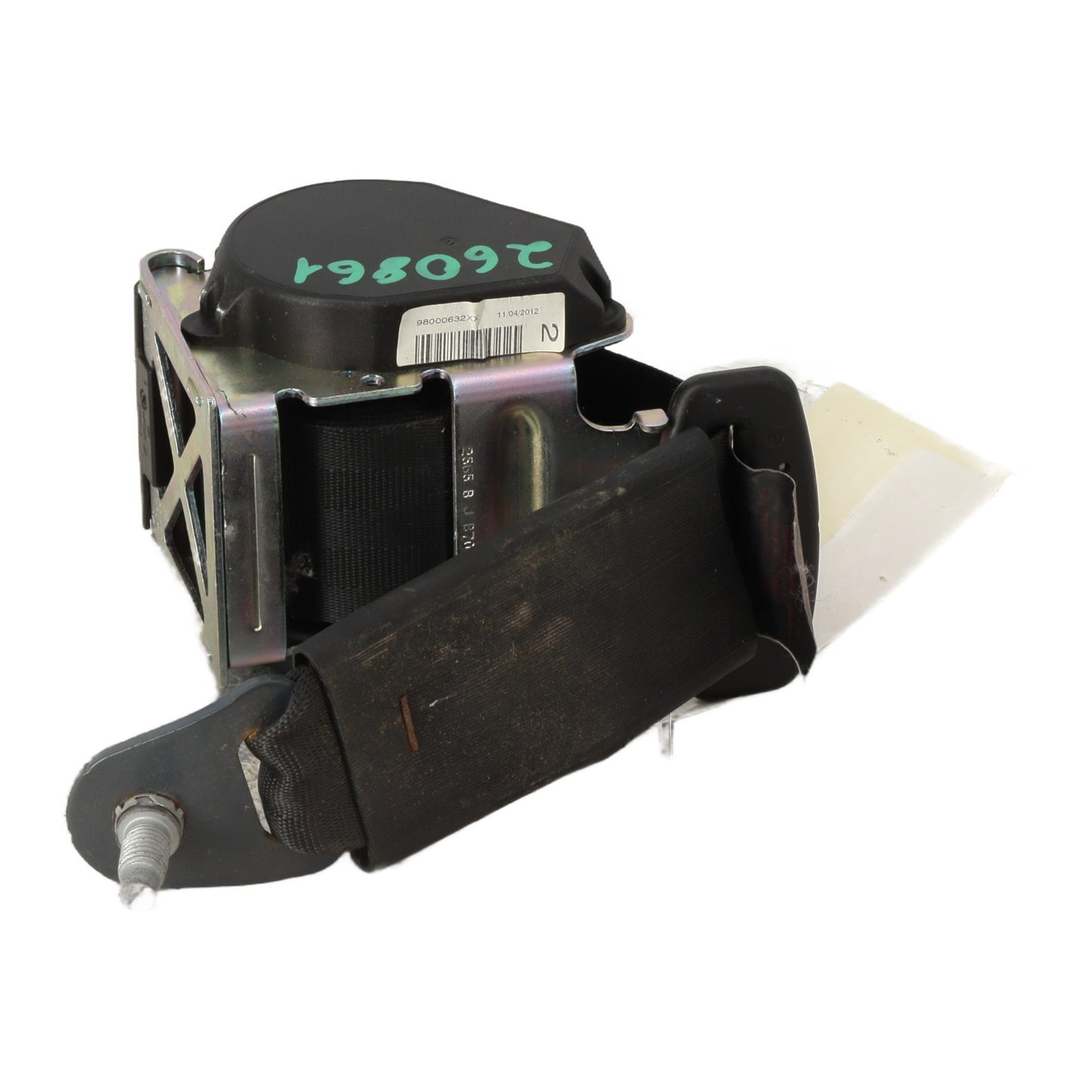 Ceinture arriere droit