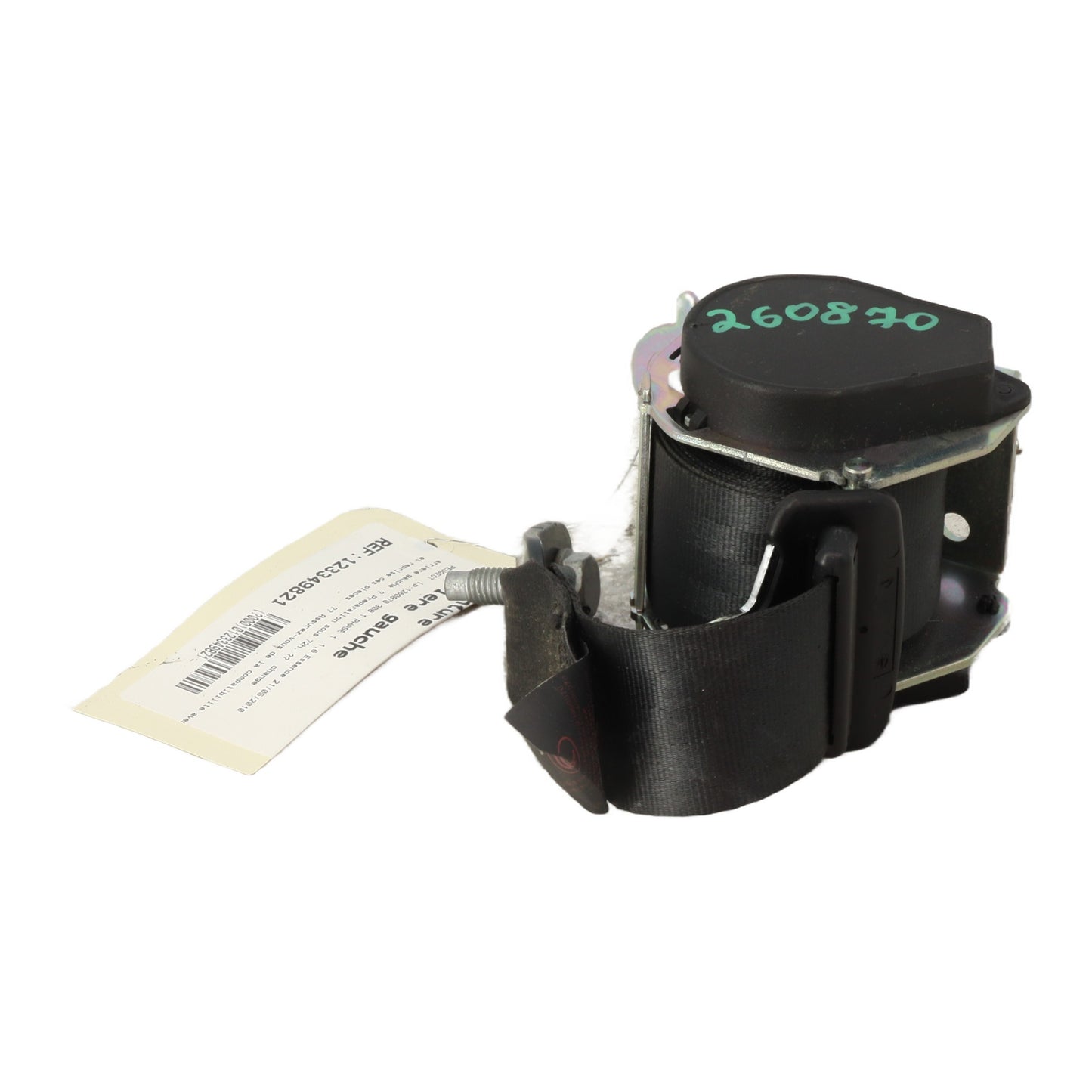 Ceinture arriere gauche