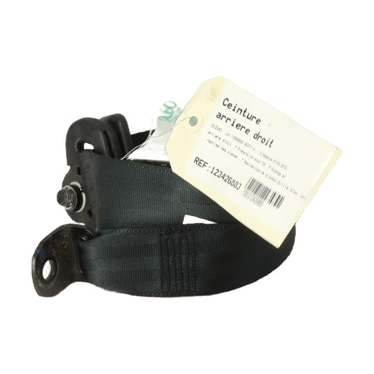 Ceinture arriere droit