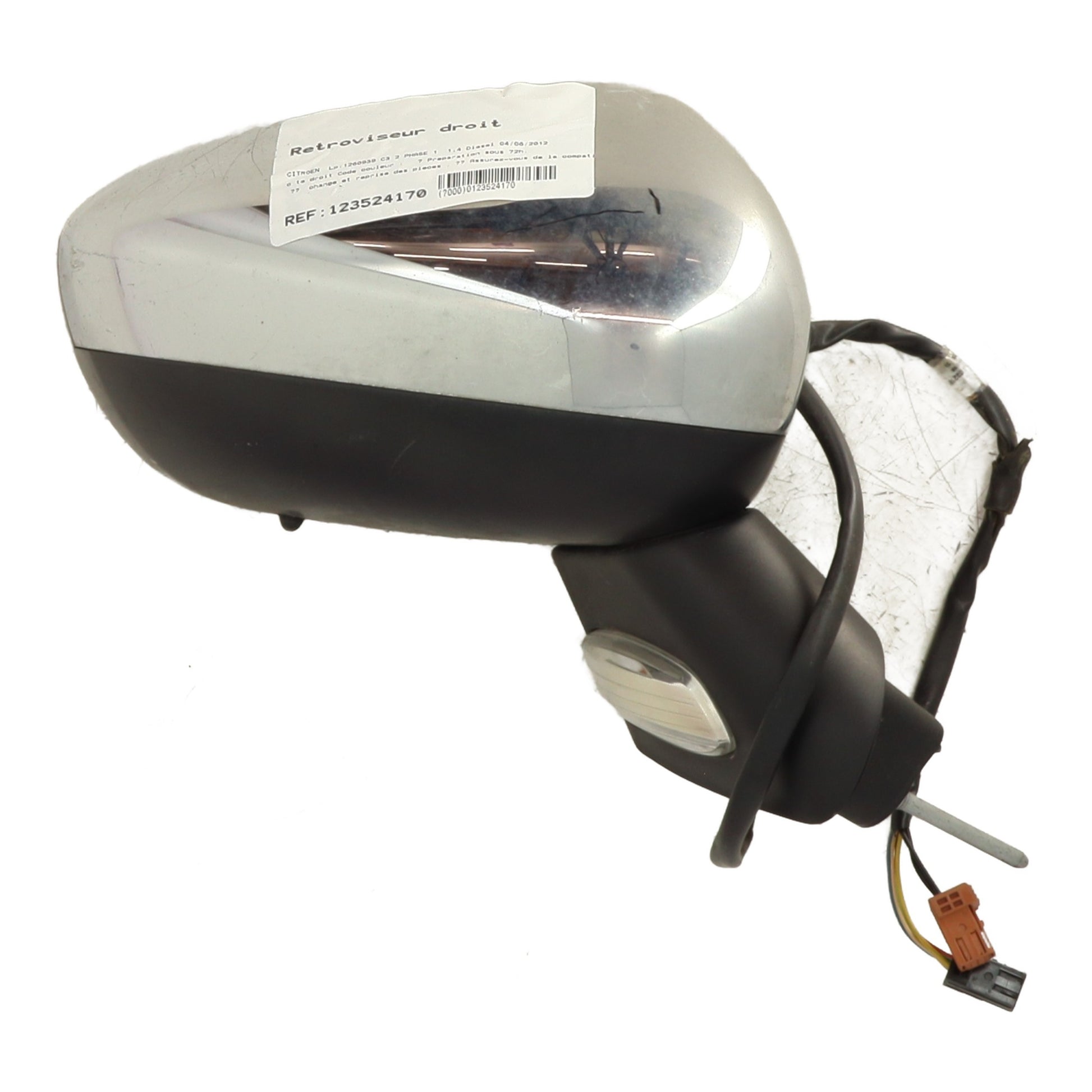 Retroviseur droit - CITROEN C3 2 PHASE 1 (2012)