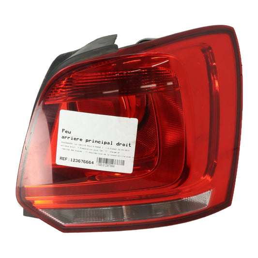 Feu arriere principal droit (feux) - VOLKSWAGEN POLO 5 PHASE 1