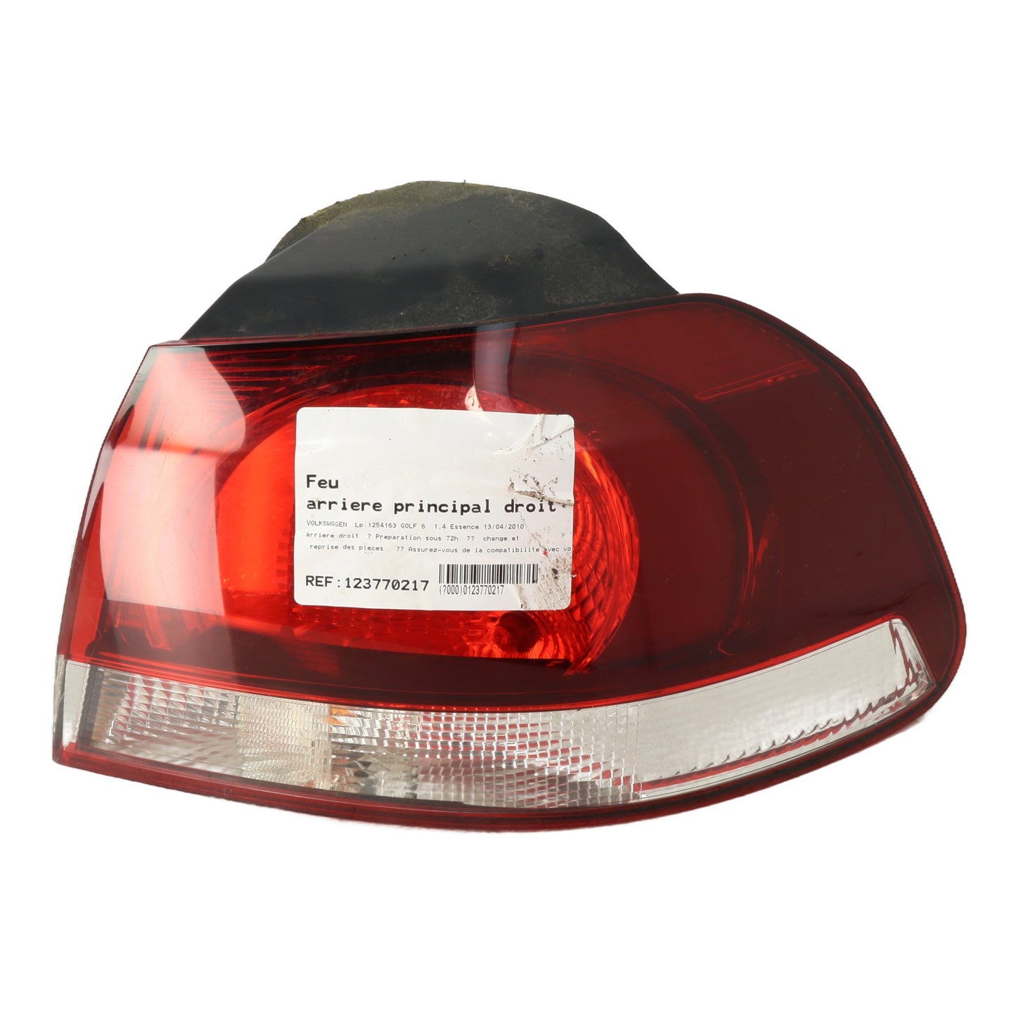 Feu arriere principal droit (feux) - VOLKSWAGEN GOLF 6