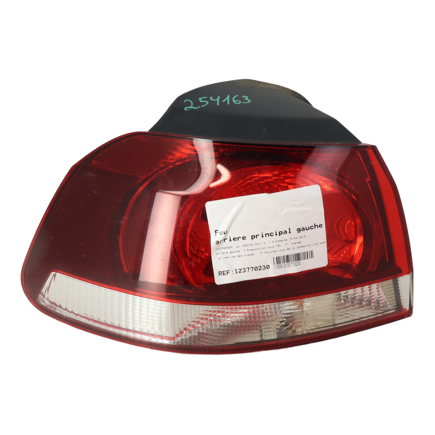 Feu arriere principal gauche (feux) - VOLKSWAGEN GOLF 6