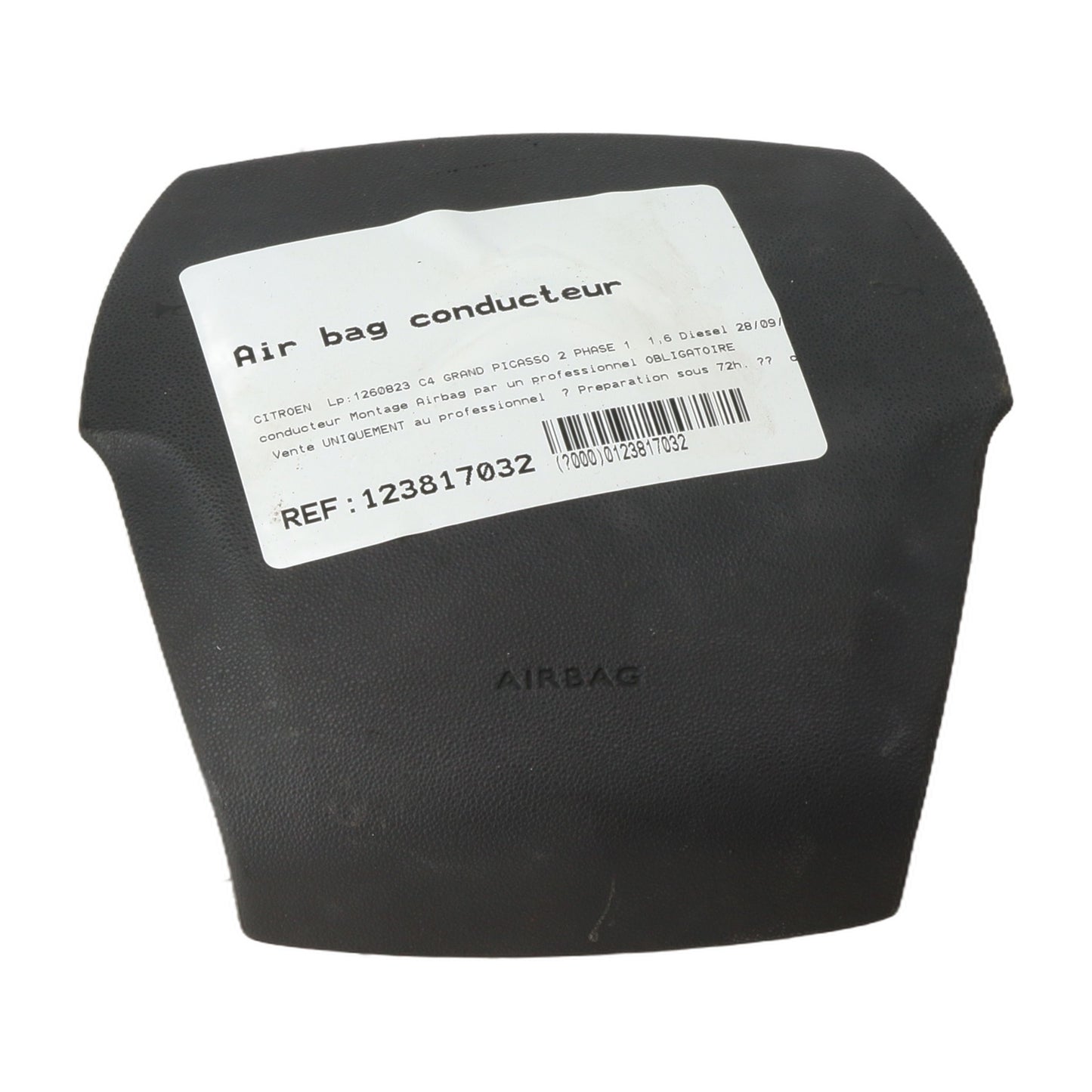 Air bag conducteur