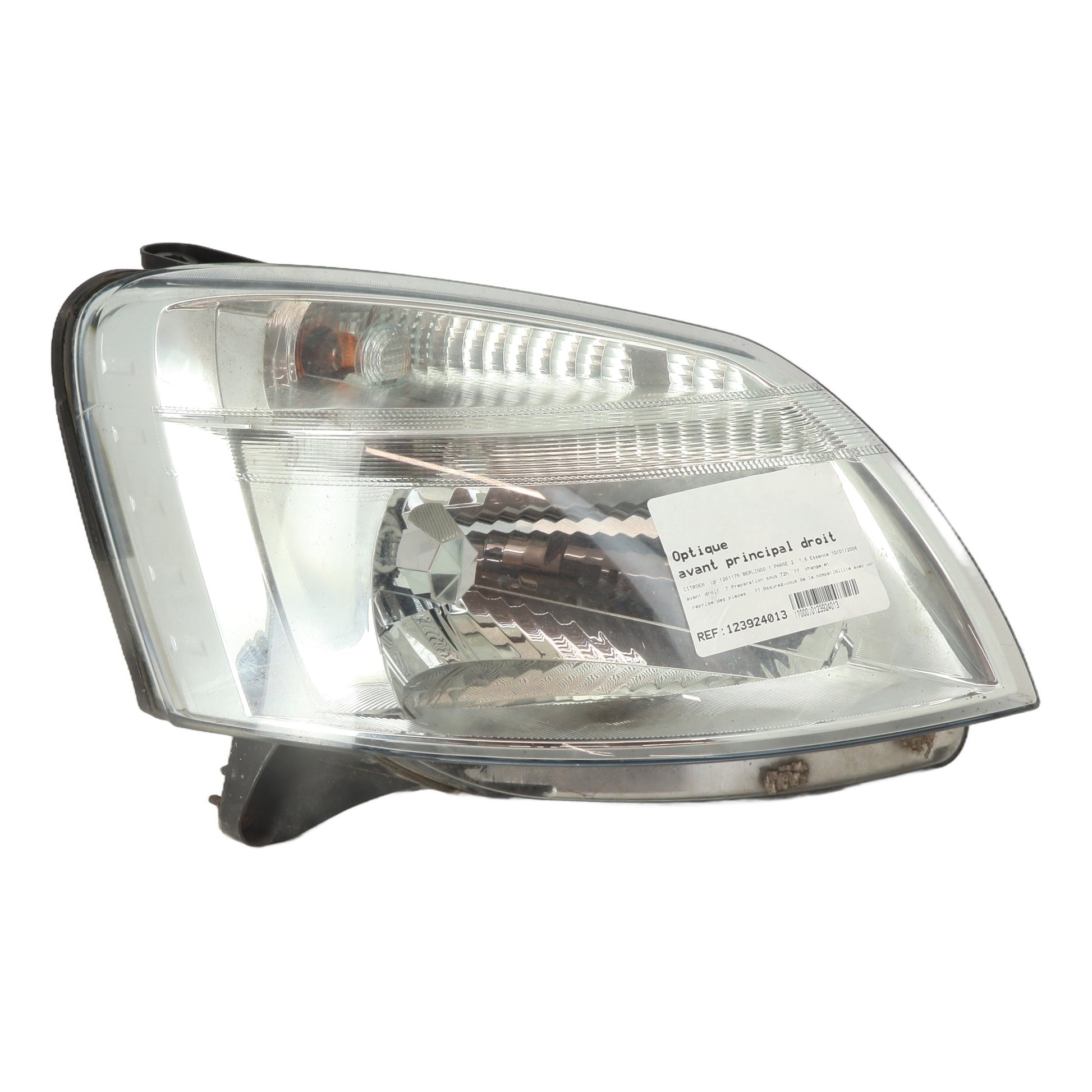 Optique avant principal droit (feux)(phare)