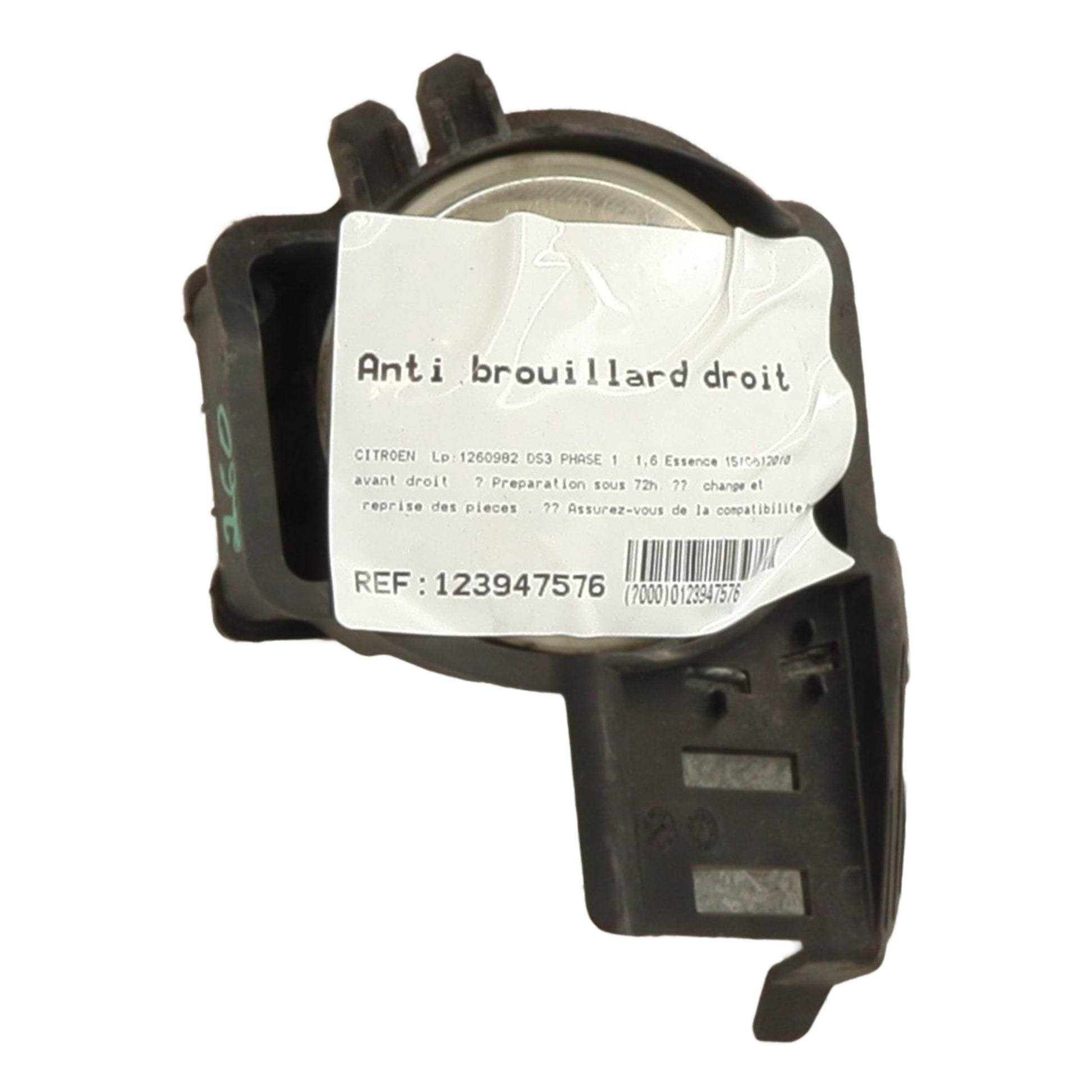 Anti brouillard droit (feux)