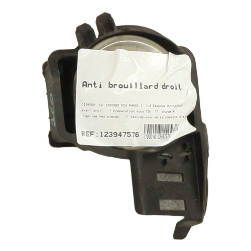 Anti brouillard droit (feux)