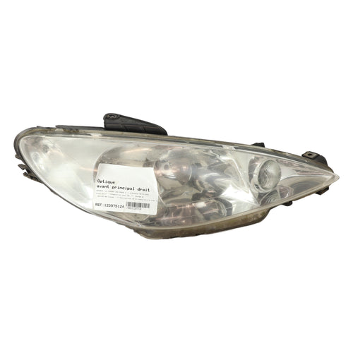 Optique avant principal droit (feux)(phare) - PEUGEOT 206 PHASE 2