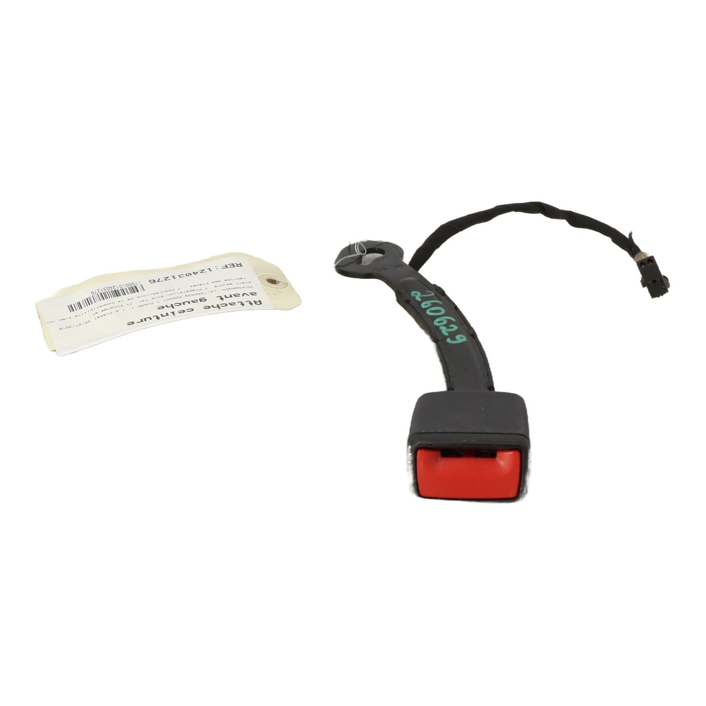 Attache ceinture avant gauche