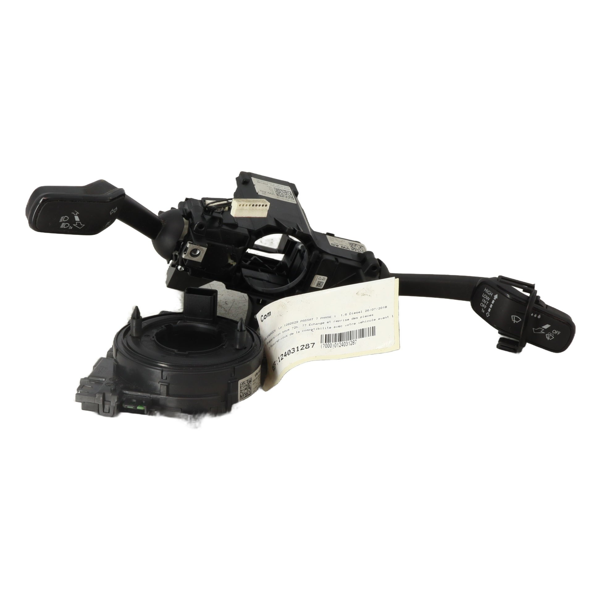 Com (Bloc Contacteur Tournant+Commodo Essuie Glace+Commodo Phare)