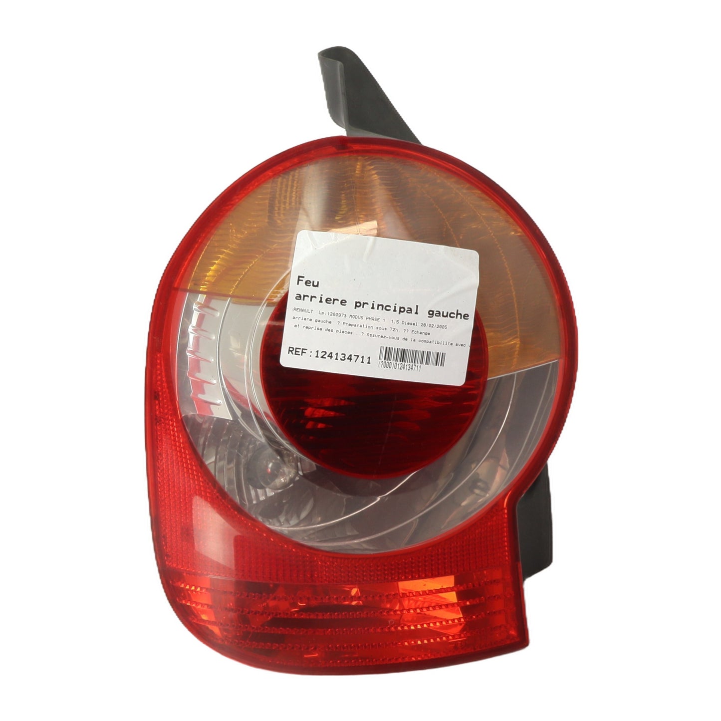 Feu arriere principal gauche (feux) - RENAULT MODUS PHASE 1
