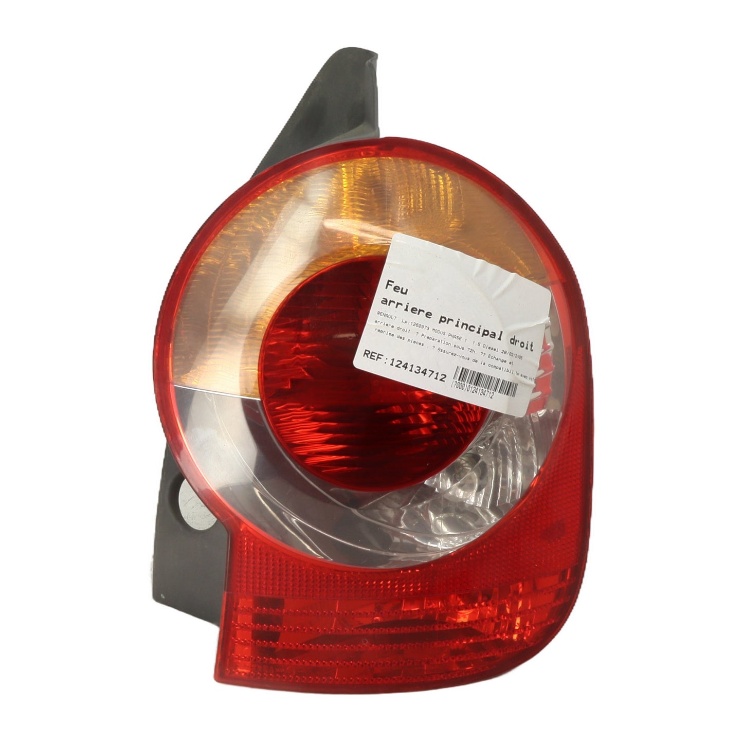 Feu arriere principal droit (feux) - RENAULT MODUS PHASE 1