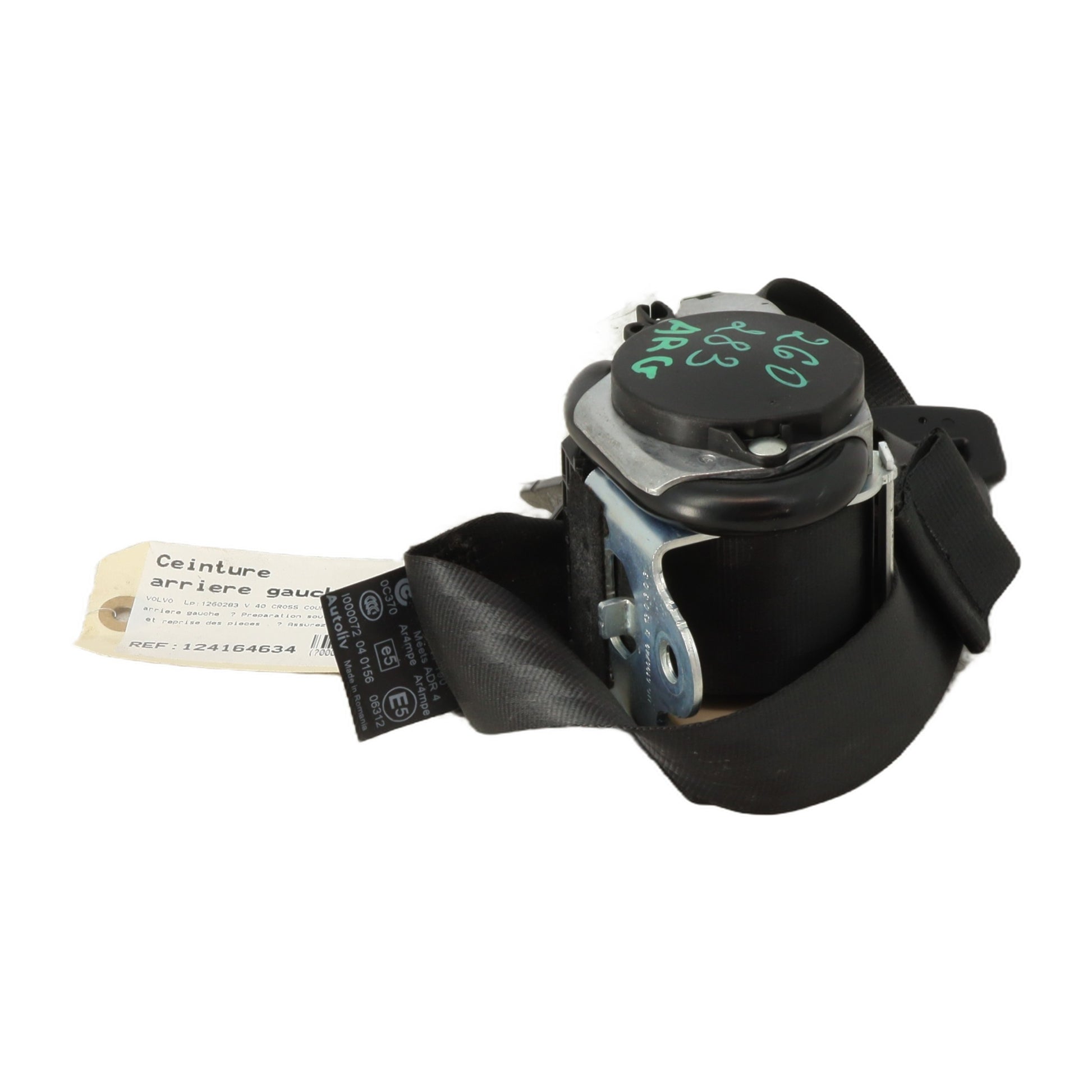Ceinture arriere gauche