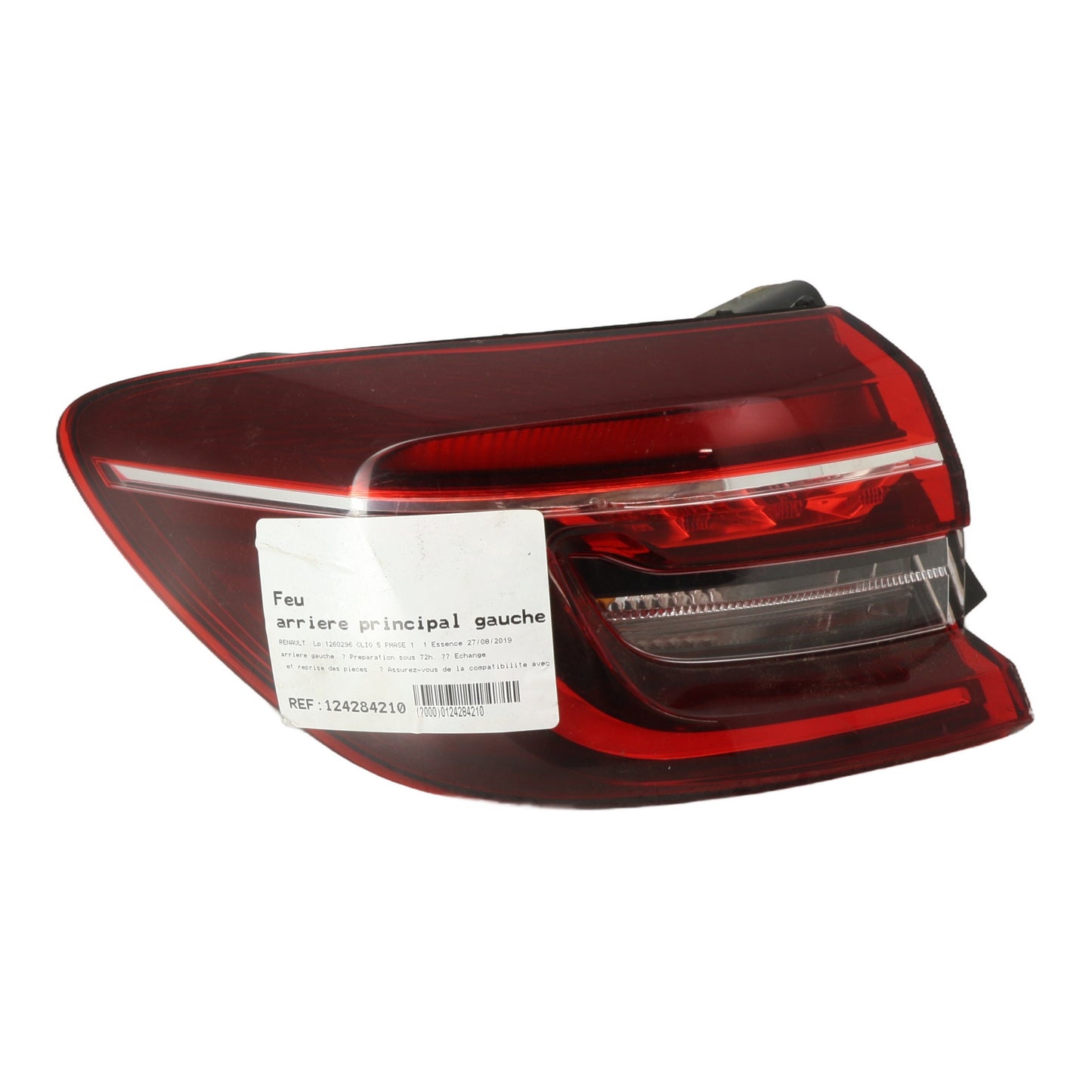 Feu arriere principal gauche (feux) - RENAULT CLIO 5 PHASE 1