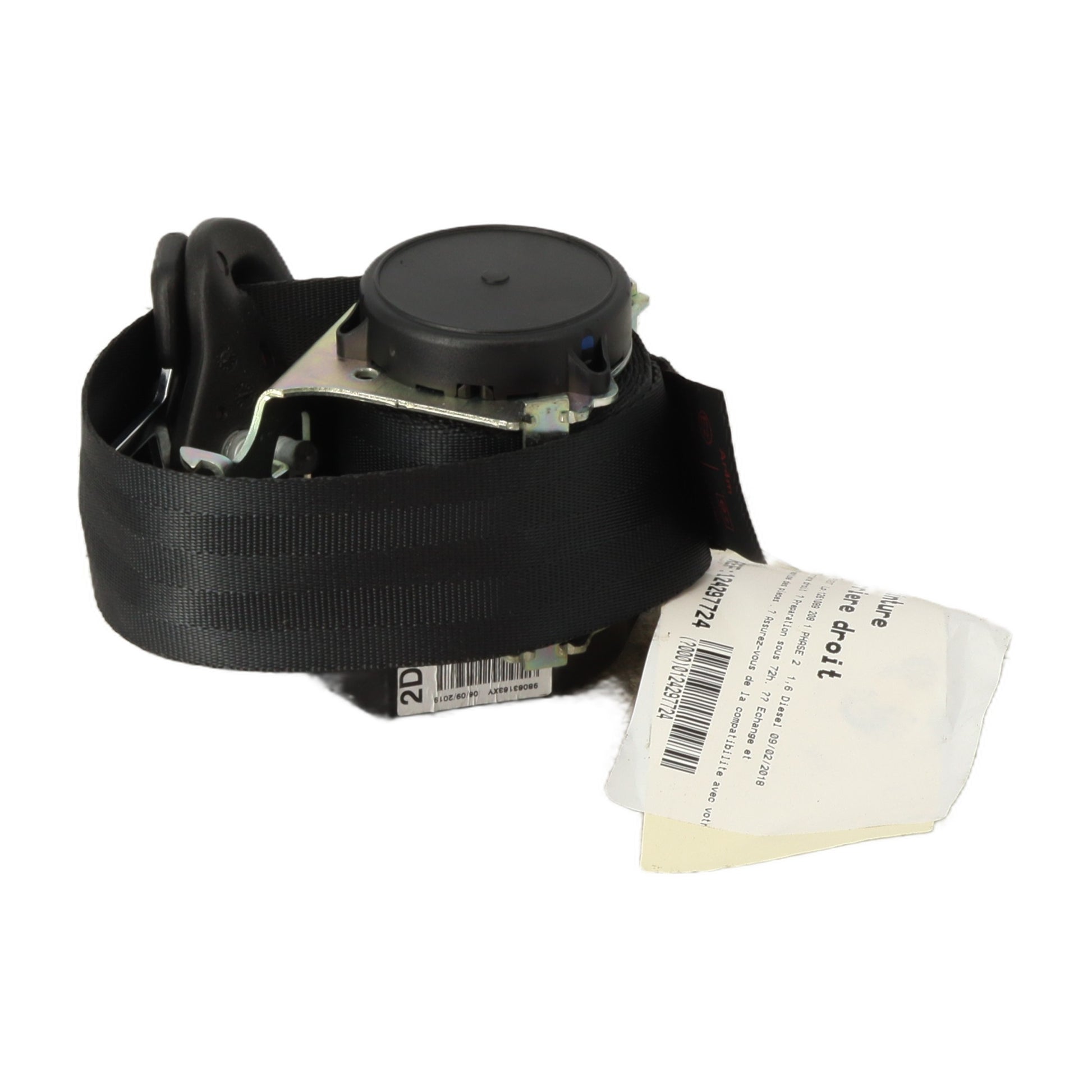 Ceinture arriere droit