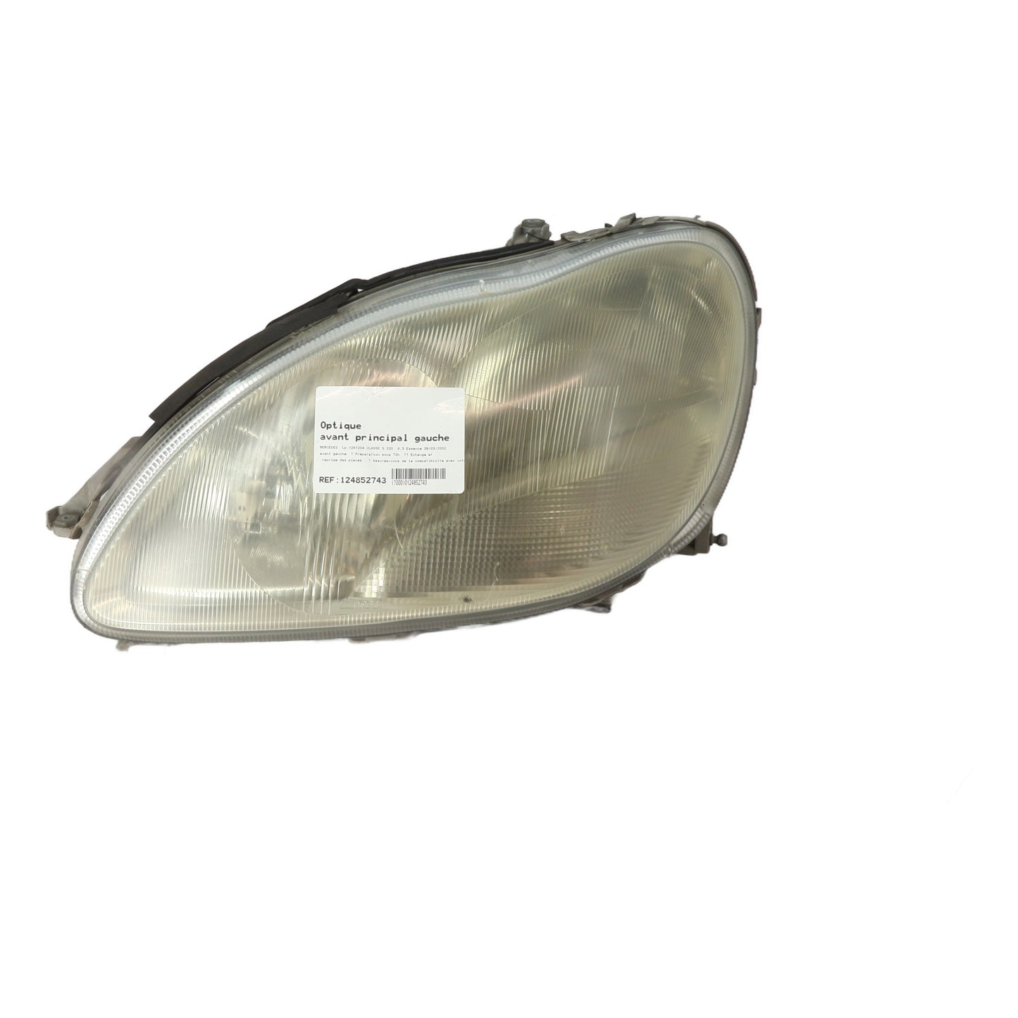 Optique avant principal gauche (feux)(phare) - MERCEDES CLASSE S 220