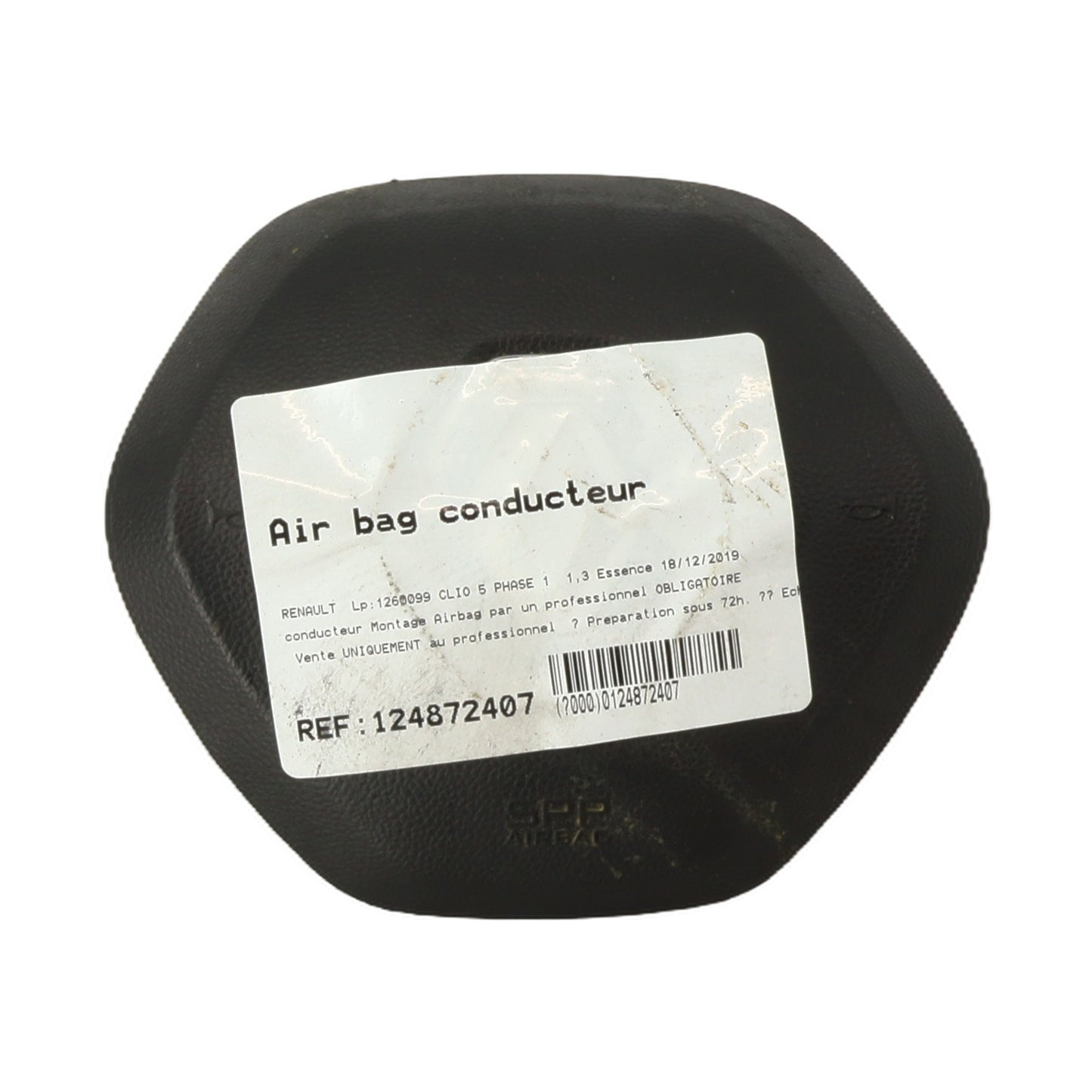 Air bag conducteur