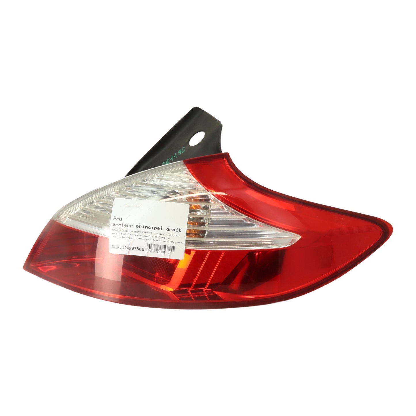 Feu arriere principal droit (feux) - RENAULT MEGANE 3 PHASE 1