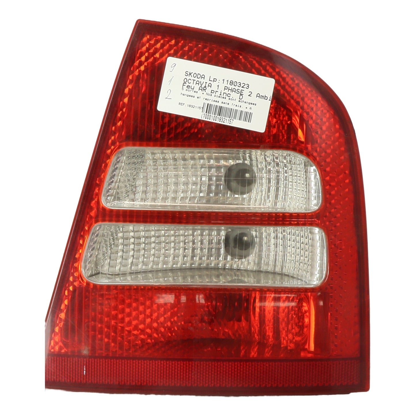 Feu arriere principal droit (feux) - SKODA OCTAVIA 1 PHASE 2