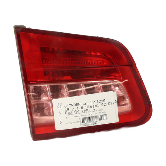 Feu arriere secondaire gauche (feux) - CITROEN C5 2